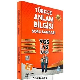 Türkçe Anlam Bilgisi Soru Bankası - Ethem Tefek Önder Dönmez