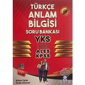 Türkçe Anlam Bilgisi Soru Bankası - Ethem Tefek Önder Dönmez