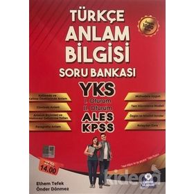 Türkçe Anlam Bilgisi Soru Bankası - Ethem Tefek Önder Dönmez