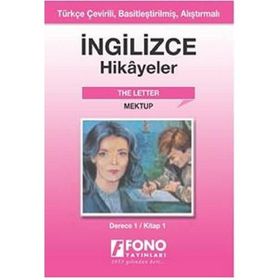 TÜRKÇE ÇEVİRİLİ, BASİTLEŞTİRİLMİŞ, ALIŞTIRMALI İNGİLİZCE HIKAYELER MEKTUP / THE LETTER DERECE 1 / - KOMISYON
