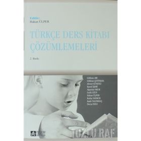 TÜRKÇE DERS KITABI ÇÖZÜMLEMELERI - HAKAN ÜLPER