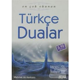 TÜRKÇE DUALAR - MEHMET ALI KERKÜTLÜ (ISBN:9789759736231)