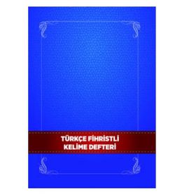 Türkçe Fihristi Kelime Defter- Karatay Yayınevi