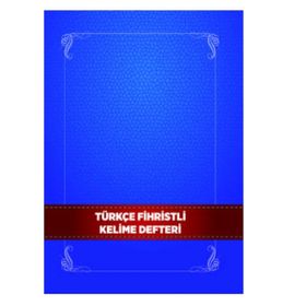 Türkçe Fihristi Kelime Defter- Karatay Yayınevi