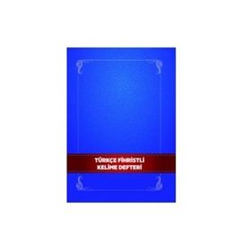 Türkçe Fihristi Kelime Defter- Karatay Yayınevi