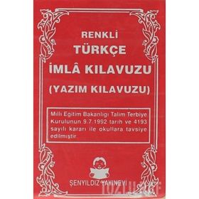 Türkçe İmla Kılavuzu - Aykut Şenyıldız