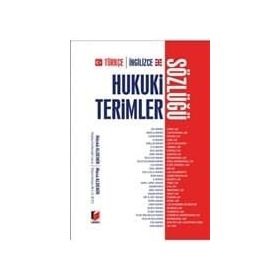 Türkçe-İngilizce Hukuki Terimler Sözlüğü
