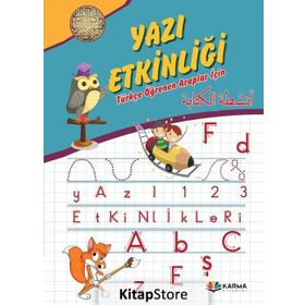 Türkçe Öğrenen Araplar İçin Yazı Etkinliği - Abdullah Feyzi Kocaer