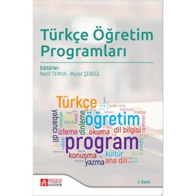 Türkçe Öğretim Programları - Pegem Yayınları