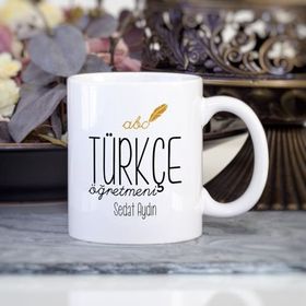 Türkçe Öğretmeni Kupa Bardak