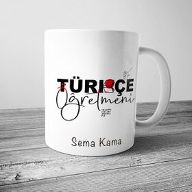 Türkçe Öğretmeni Kupa Bardak