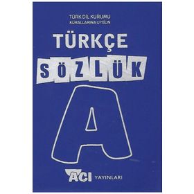 Türkçe Sözlük-Açı Yayınları