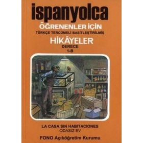 TÜRKÇE TERCÜMELİ, BASİTLEŞTİRİLMİŞ HIKAYELER ODASIZ EV DERECE 1 - KOMISYON