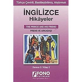 TÜRKÇE TERCÜMELİ, BASİTLEŞTİRİLMİŞ HIKAYELER PRENS VE ARKADAŞI DERECE 3 - KOMISYON