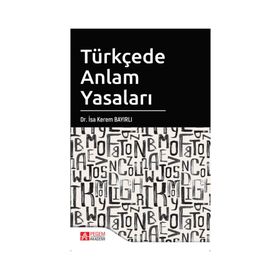 Türkçede Anlam Yasaları - İsa Kerem Bayırlı