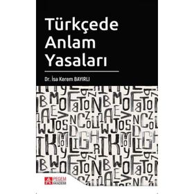 Türkçede Anlam Yasaları - İsa Kerem Bayırlı