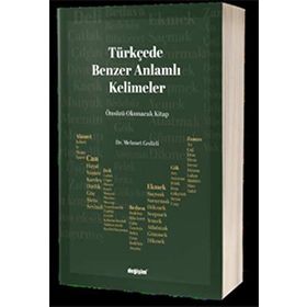 Türkçede Benzer Anlamlı Kelimeler - Mehmet Gedizli