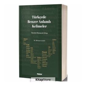 Türkçede Benzer Anlamlı Kelimeler - Mehmet Gedizli