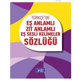 Türkçede Eş Anlamlı Kelimeler Sözlüğü - Kolektif