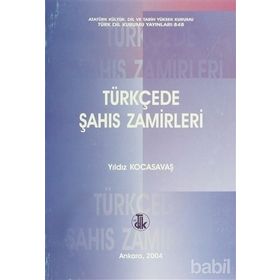 Türkçede Şahıs Zamirleri - Yıldız Kocasavaş