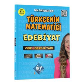 Türkçenin Matematiği Tüm Sınavlar İçin Edebiyat Video Ders Kitabı Gamze Hoca KR Akademi Yayınları