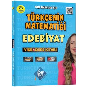 Türkçenin Matematiği Tüm Sınavlar İçin Edebiyat Video Ders Kitabı Gamze Hoca KR Akademi Yayınları