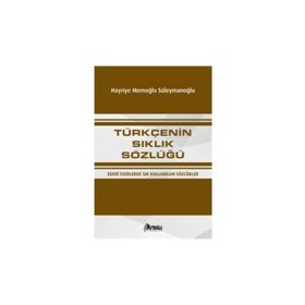 Türkçenin Sıklık Sözlüğü - Hayriye Süleymanoğlu Yenisoy Hayriye Memoğlu