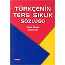TÜRKÇENİN TERS SIKLIK SÖZLÜĞÜ - HAYRIYE SÜLEYMANOĞLU - MEMOĞLU