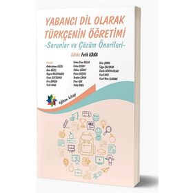 Türkçenin Yabancı Dil Olarak Uzaktan Öğretimi Kitap