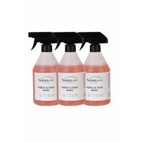 Turkish Care 3x500 ml Ayakkabı ve Kumaş Temizleme Spreyi