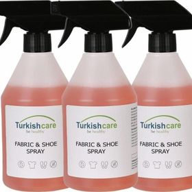 Turkish Care 3x500 ml Ayakkabı ve Kumaş Temizleme Spreyi