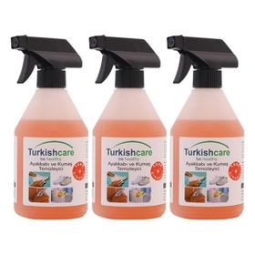 Turkish Care 3x500 ml Ayakkabı ve Kumaş Temizleme Spreyi
