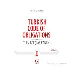 Turkish Code of Obligations - Çağlar Özel