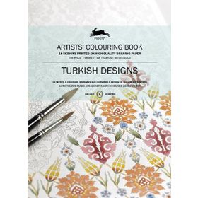 Turkish Designs: Artists' Colouring Book - Pepin Van Roojen