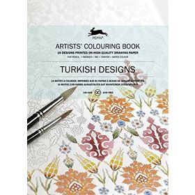 Turkish Designs: Artists' Colouring Book - Pepin Van Roojen