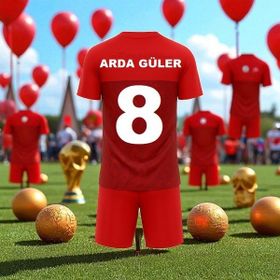 Türkiye Arda Güler 2026/28 Milli Takım Kırmızı Forma