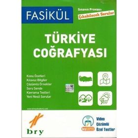 Türkiye Coğrafyası Fasikül - Birey Yayınları