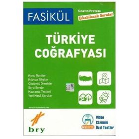 Türkiye Coğrafyası Fasikül - Birey Yayınları