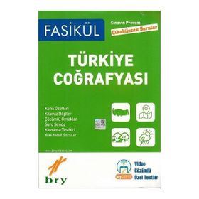 Türkiye Coğrafyası Fasikül - Birey Yayınları