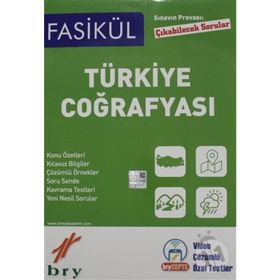 Türkiye Coğrafyası Fasikül - Birey Yayınları