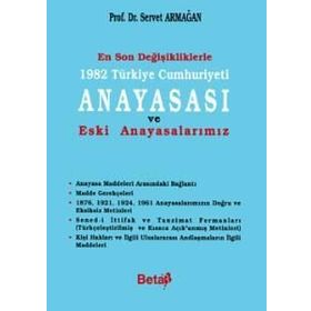 TÜRKIYE CUMHURIYETI ANAYASASI - GENEL