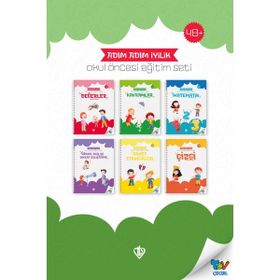 Türkiye Diyanet Vakfı Yayınları Adım Adım İyilik Okul Öncesi Eğitim Seti 6 Kitap
