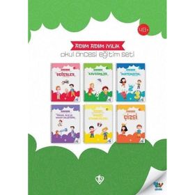 Türkiye Diyanet Vakfı Yayınları Adım Adım İyilik Okul Öncesi Eğitim Seti 6 Kitap