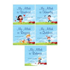Türkiye Diyanet Vakfı Yayınları - The Beautiful Names of Allah 1-5 Book Set