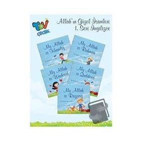 Türkiye Diyanet Vakfı Yayınları - The Beautiful Names of Allah 1-5 Book Set