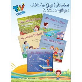 Türkiye Diyanet Vakfı Yayınları - The Beautiful Names of Allah 2-5 Book Set