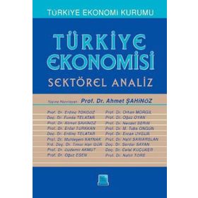 TÜRKİYE EKONOMISI SEKTÖREL ANALIZ - AHMET ŞAHİNÖZ