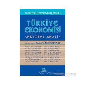 TÜRKİYE EKONOMISI SEKTÖREL ANALIZ - AHMET ŞAHİNÖZ
