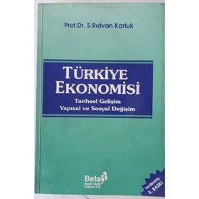 TÜRKIYE EKONOMISI TARIHSEL GELIŞIM YAPISAL VE SOSYAL DEĞIŞIM - RIDVAN KARLUK