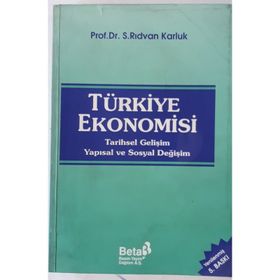 TÜRKIYE EKONOMISI TARIHSEL GELIŞIM YAPISAL VE SOSYAL DEĞIŞIM - RIDVAN KARLUK